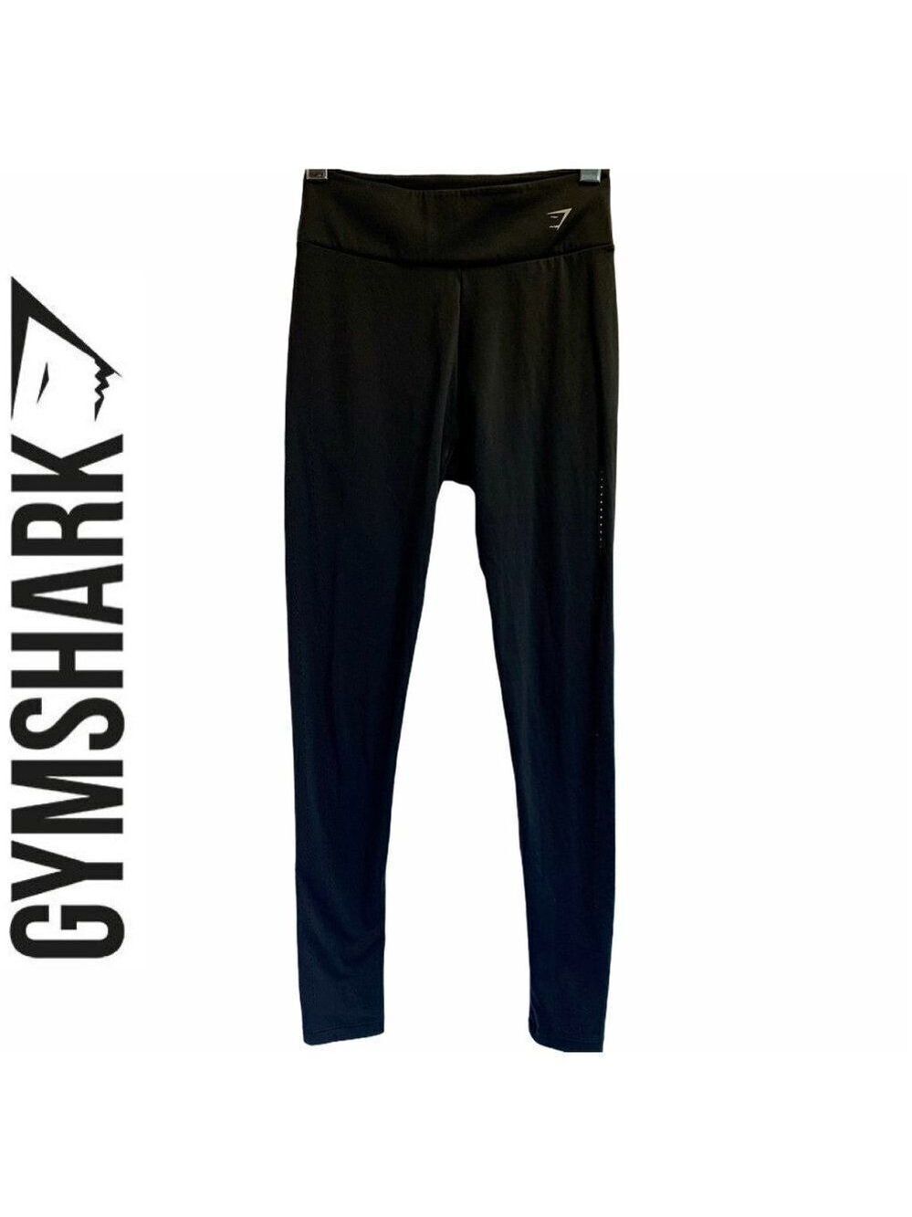 𝅺GYMSHARK Black leggings size medium